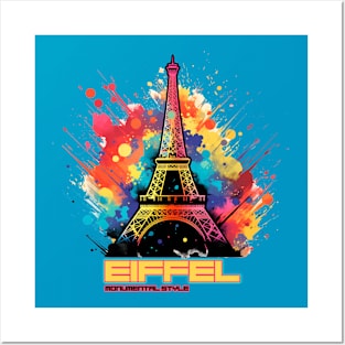 Eiffel tower by Monumental.Style Posters and Art